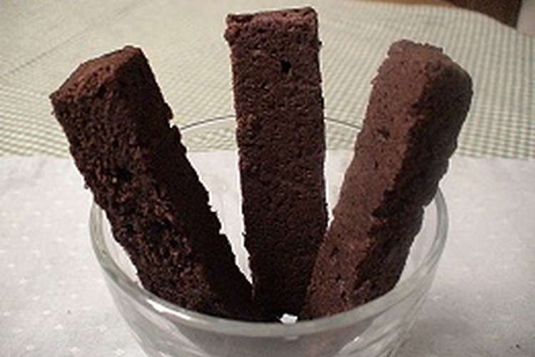 バレンタインに チョコスティックケーキ レシピ 作り方 By ゆうゆう0221 クックパッド
