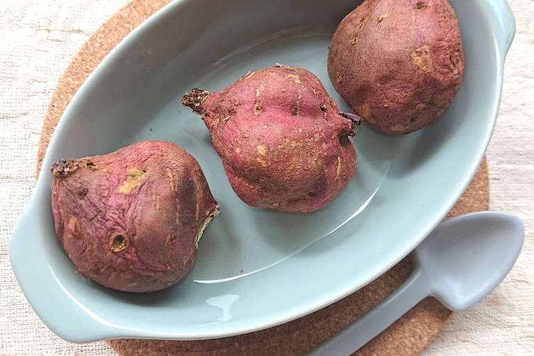 たった12分！レンジとトースターで焼き芋