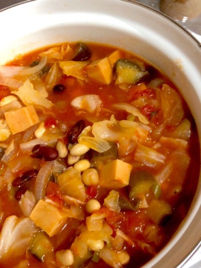 脂肪燃焼スープ　タンパク質追加バージョンの写真