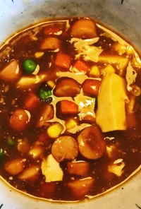 簡単美味　モーニングカレースープ