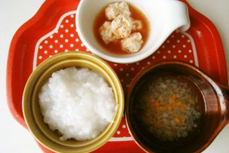 鶏団子のトマト煮 離乳食後期から レシピ 作り方 By ちいさなたね保育園 クックパッド 簡単おいしいみんなのレシピが356万品