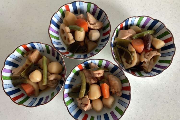 冷凍和風野菜の筑前煮 レシピ 作り方 By Ohashi クックパッド 簡単おいしいみんなのレシピが366万品