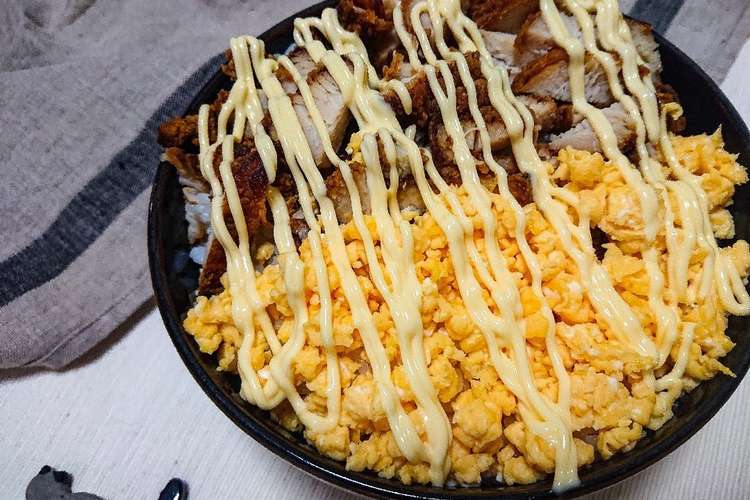 弁当に 簡単ズボラ鶏唐マヨネーズ丼 レシピ 作り方 By Gngnsキッチン クックパッド 簡単おいしいみんなのレシピが352万品