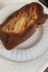チョコチップバナナパウンドケーキ