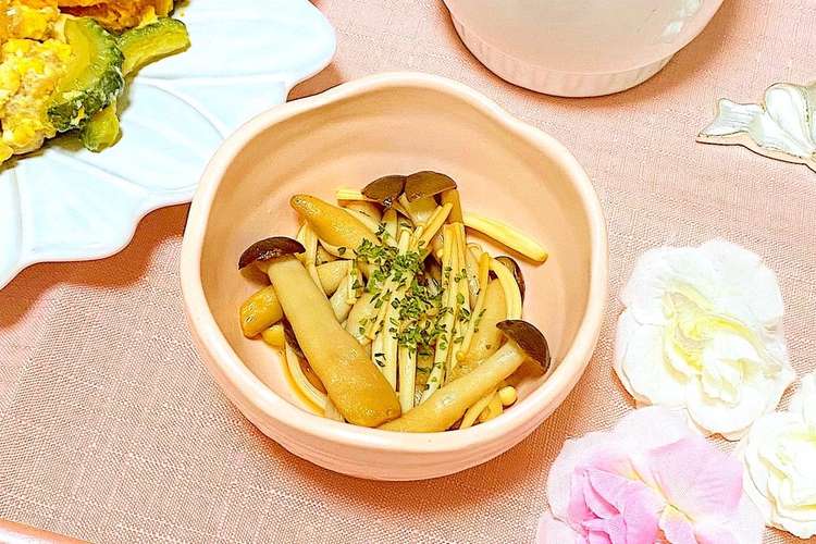 しめじとえのきのバター醤油炒め レシピ 作り方 By えりな クックパッド
