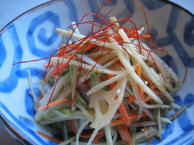 さっぱり☆ごぼうサラダ