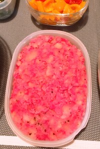 ♡ピンクのポテトサラダ♡