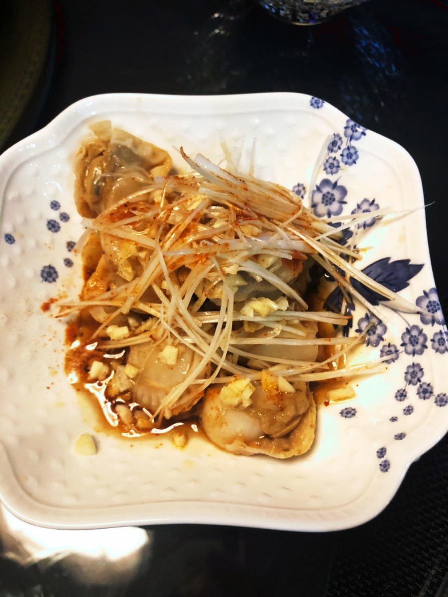 ホタテの四川風冷菜の画像