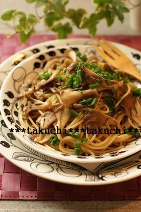 舞茸の和風パスタ