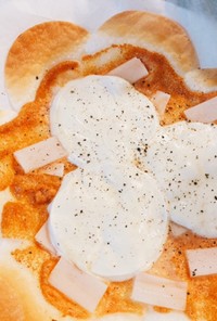 餃子の皮 明太子 餅チーズ ピザ 簡単