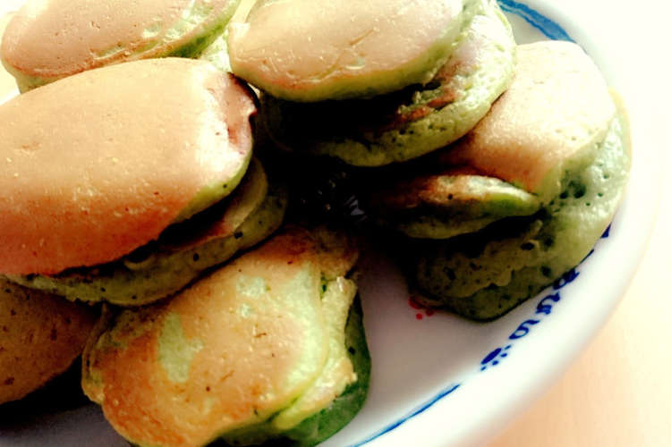 ホットケーキミックスで抹茶どら焼き レシピ 作り方 By 管理栄養士さおりん クックパッド 簡単おいしいみんなのレシピが350万品