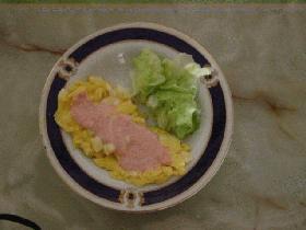 明太子チーズオムレツ