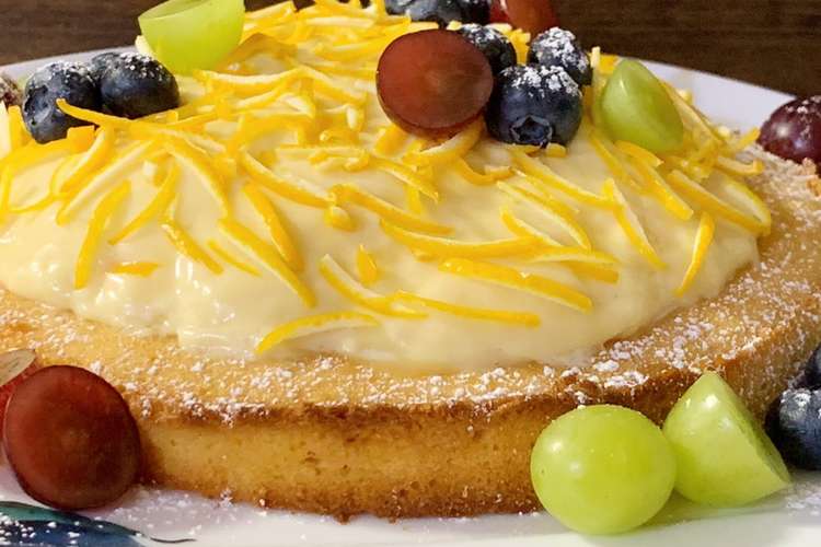 絶品 簡単 レモンクリームのケーキ レシピ 作り方 By あきtoぴち クックパッド