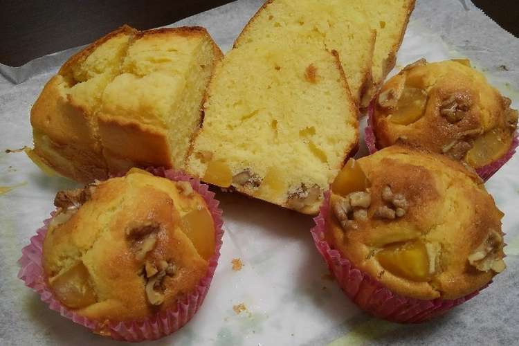 簡単 しっとり 栗の甘露煮ケーキ レシピ 作り方 By まゆみcook クックパッド 簡単おいしいみんなのレシピが350万品