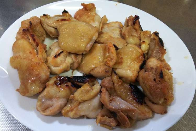 魚焼きグリル活用 鶏もも肉の蒸し焼き レシピ 作り方 By チコちゃん クックパッド 簡単おいしいみんなのレシピが374万品