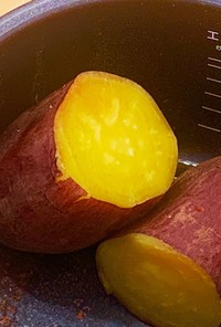子どもが自分で作れる「炊飯器de蒸し芋」