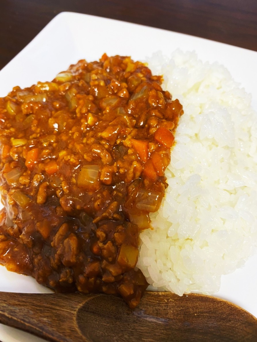 すぐに出来ちゃうキーマカレーの画像