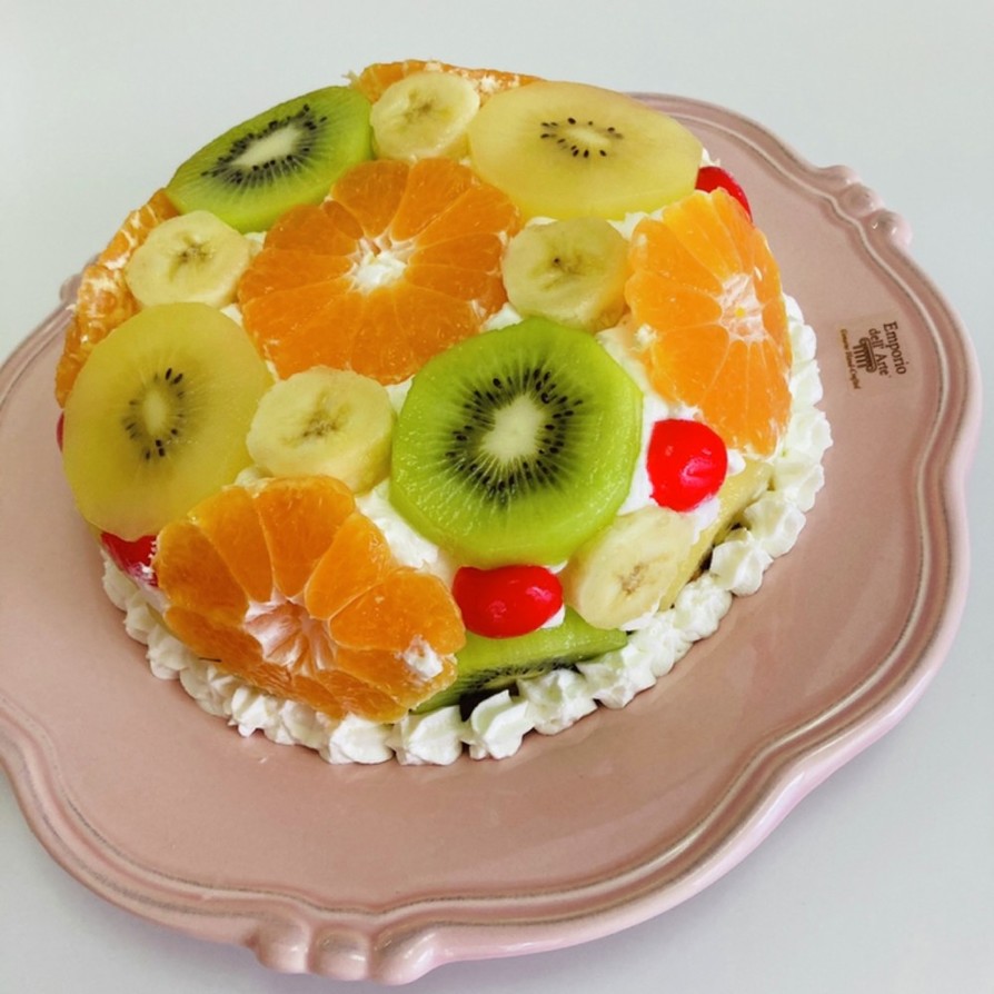 フルーツドームケーキ(ズコットケーキ)の画像