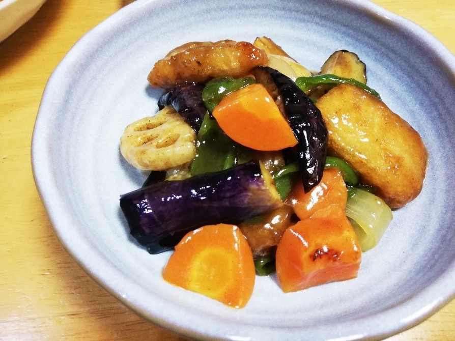 鱈と野菜の黒酢あんの画像