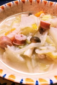 【コンソメ不要】野菜盛り沢山スープ