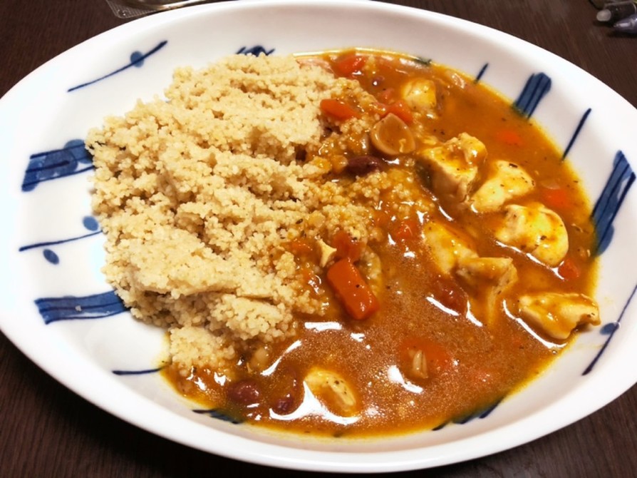 ヒラメのハーブ入りクスクス添え レシピ