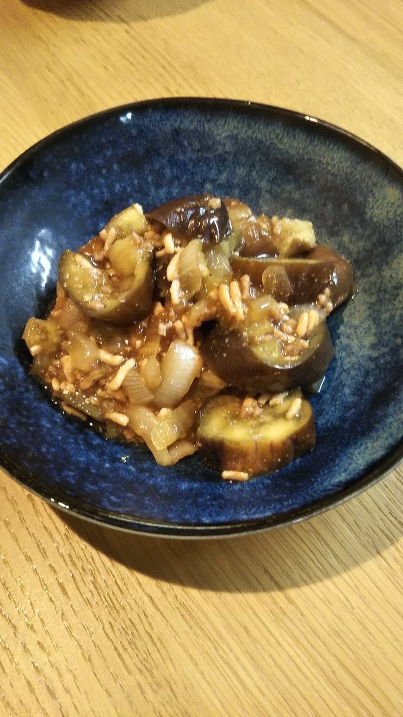 ヘルシー簡単！なすと挽き肉のおかず