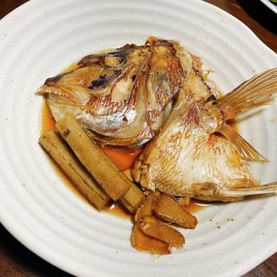 フライパンで簡単✨絶品　鯛のかぶと煮の写真
