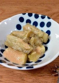 焼きナスの生姜胡麻ソース