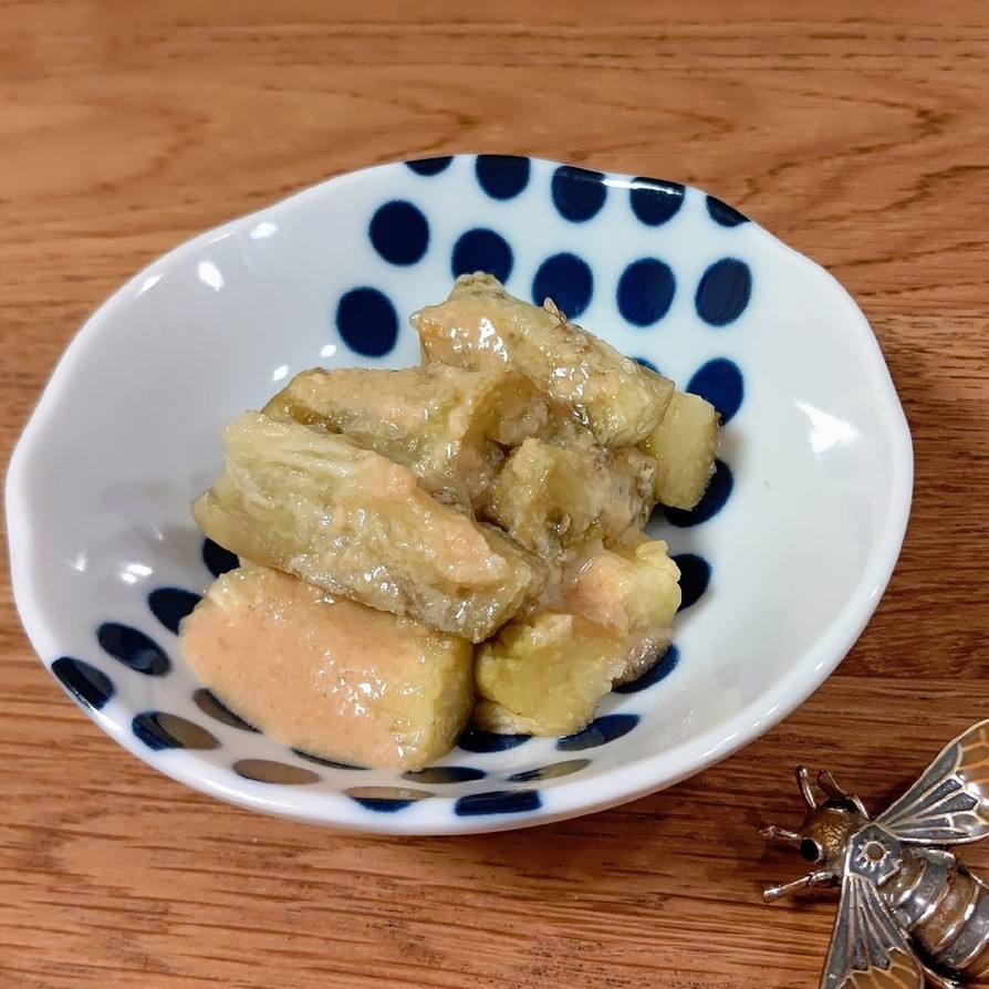 焼きナスの生姜胡麻ソースの画像