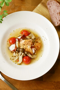イタリアンな魚介のスープ