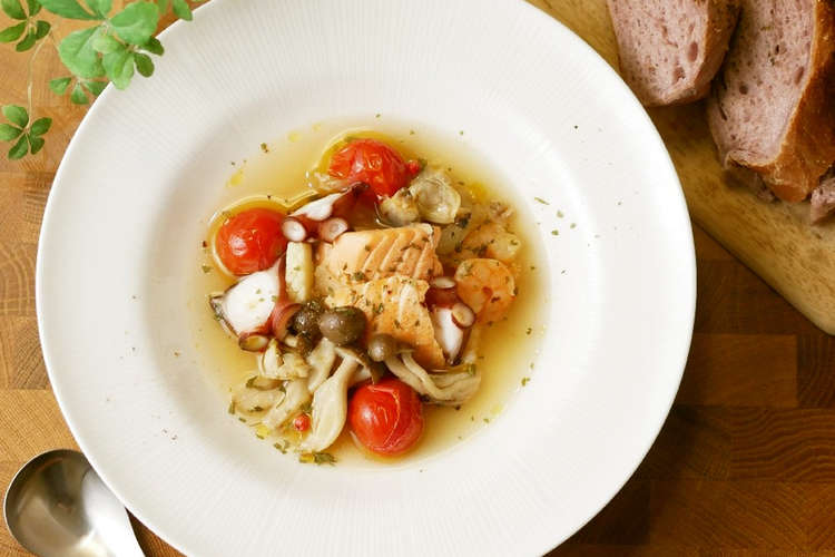 イタリアンな魚介のスープ レシピ 作り方 By Sweeterm クックパッド 簡単おいしいみんなのレシピが375万品