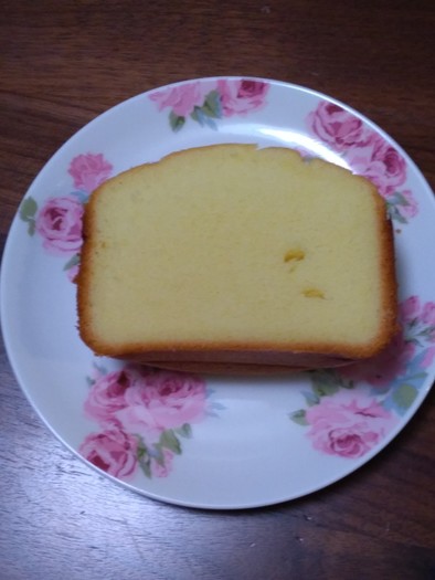 【HBで作る】米粉のチーズ味ケーキの写真