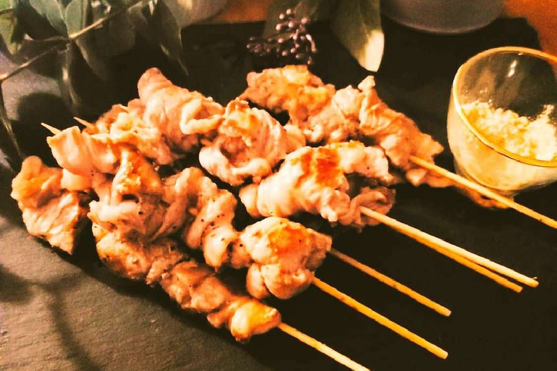 ラム肉のタンドリー串 カリカリスローとライタ添え レシピ