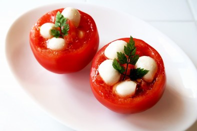 トマトのベジカップ★カプレーゼの写真