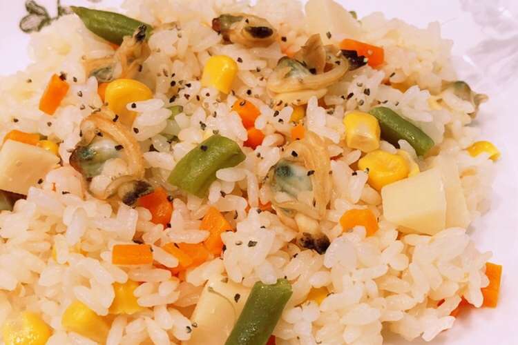 炊飯器で超簡単 アサリと筍のピラフ レシピ 作り方 By わか クックパッド 簡単おいしいみんなのレシピが360万品