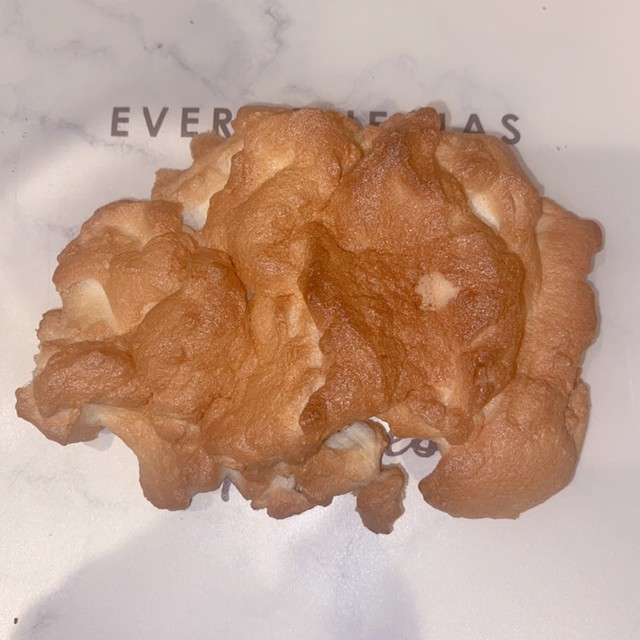 ふわふわ雲パン 材料3つ簡単 レシピ 作り方 By さぴまる クックパッド