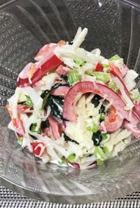 江戸菜とパプリカの大根サラダ