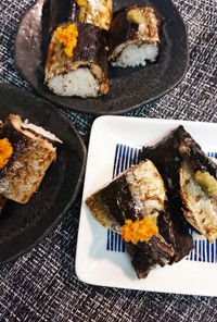 秋刀魚の天日干しde寿司