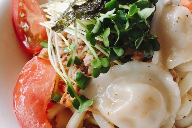 餃子のたれで サラダうどん レシピ 作り方 By 大阪王将 クックパッド 簡単おいしいみんなのレシピが354万品