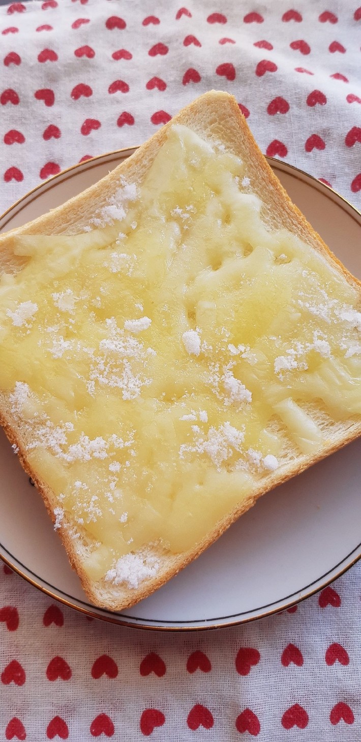 チーズシュガートーストの画像