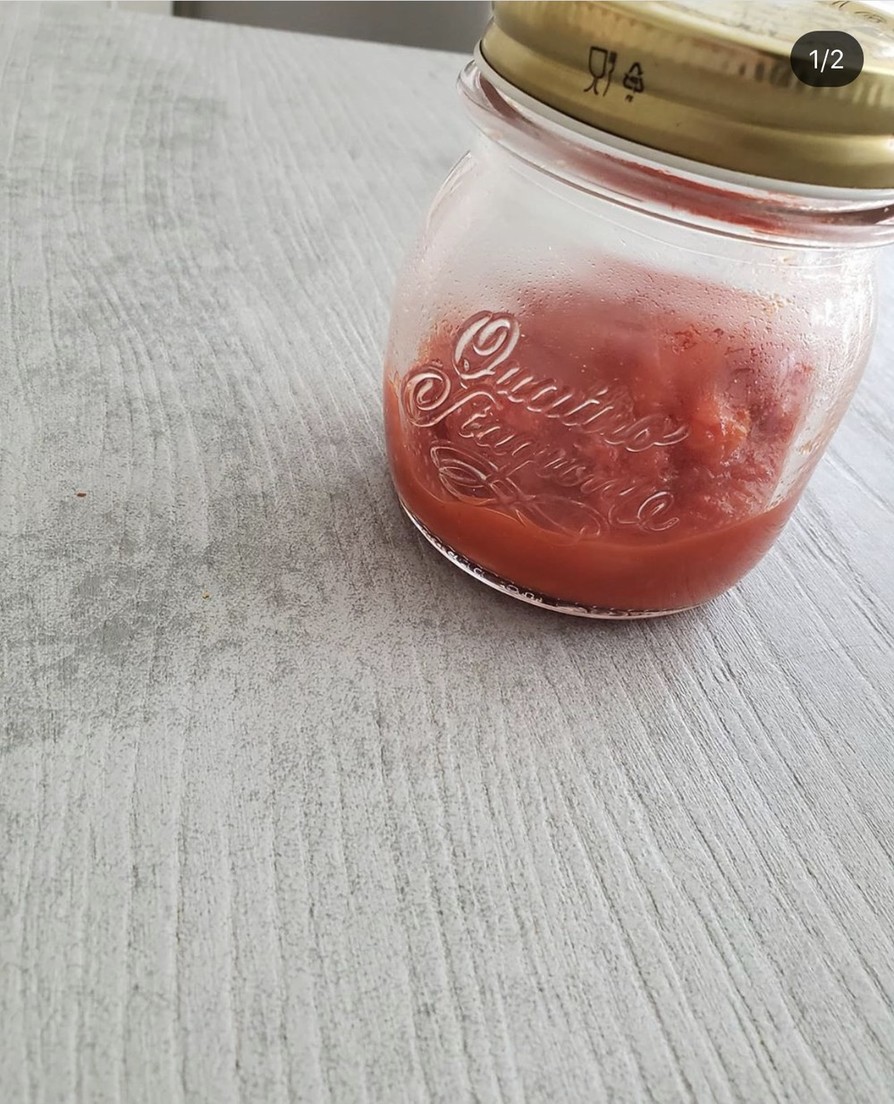手作り簡単トマトケチャップの画像