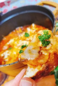 チーズとろ～り☆豚の洋風トマト角煮