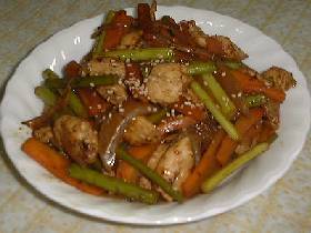 韓国風?炒め物