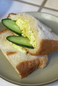 簡単卵サンドイッチ