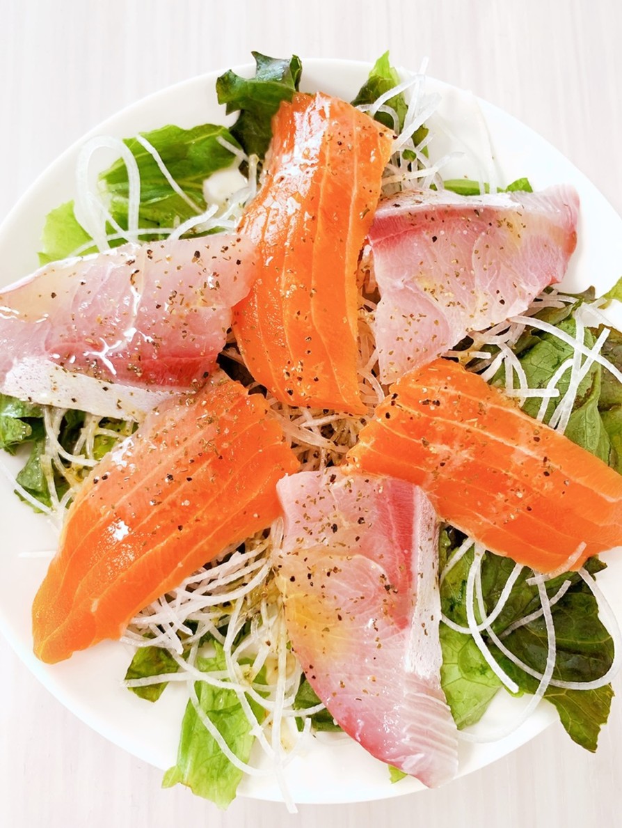 ダイエット　カルパッチョ風サラダの画像