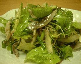 酢締め鰯のマリネサラダ