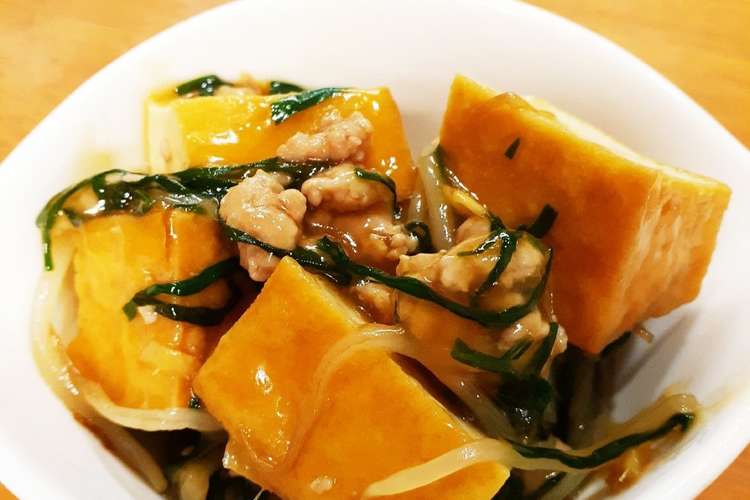 厚揚げとニラもやし炒め レシピ 作り方 By ミーハー クックパッド 簡単おいしいみんなのレシピが359万品