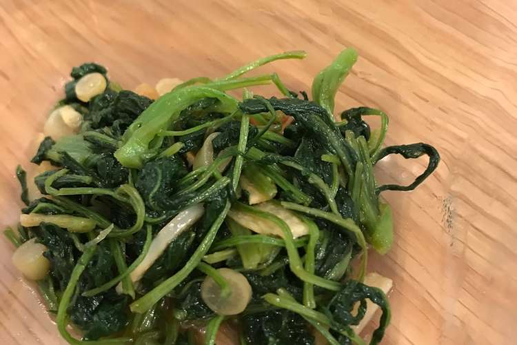 二十日大根の葉っぱの炒め物 レシピ 作り方 By Muromin クックパッド