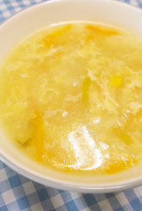 【学校給食】中華コーンスープ