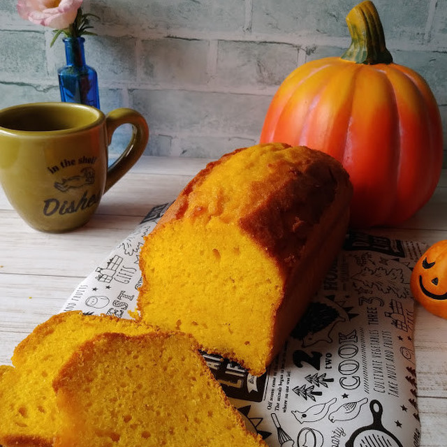 かぼちゃパウンドケーキ バター無し レシピ 作り方 By 発酵家族 クックパッド 簡単おいしいみんなのレシピが360万品